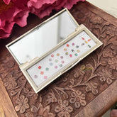 Vriksham Designer Ractangular Compact Bindi Mirror Kit-BB3571